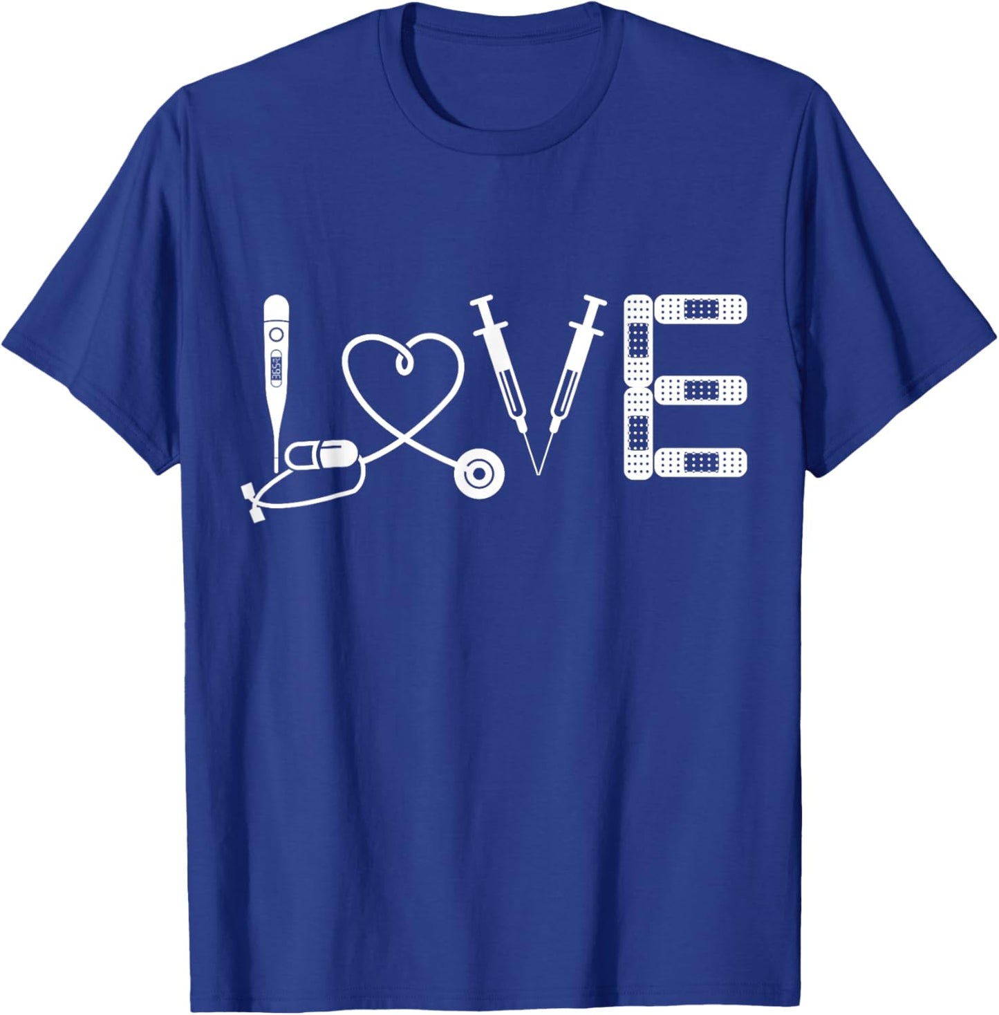 Love Medicine - Shirt for Doctors and Nurses T-Shirt - T-Shirt | Royal