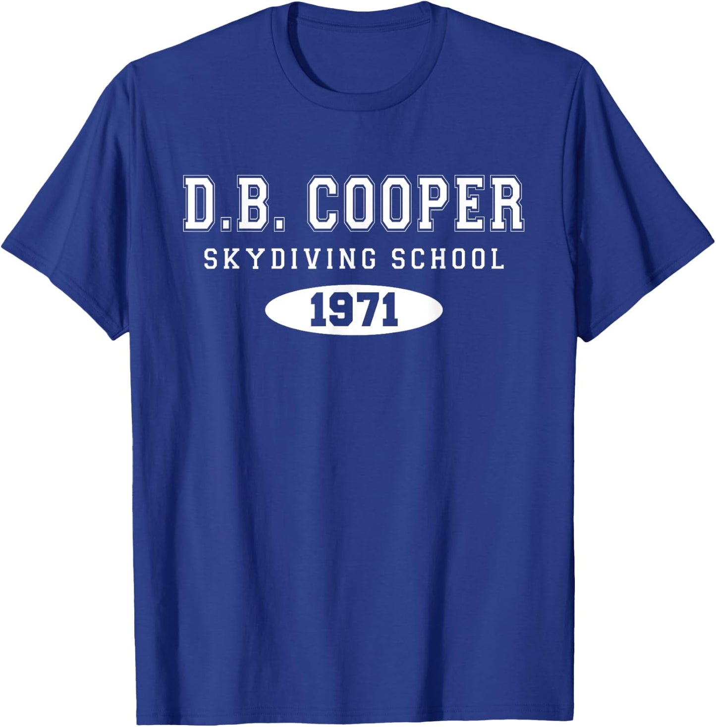 D.B. Cooper T-Shirt - T-Shirt | Royal