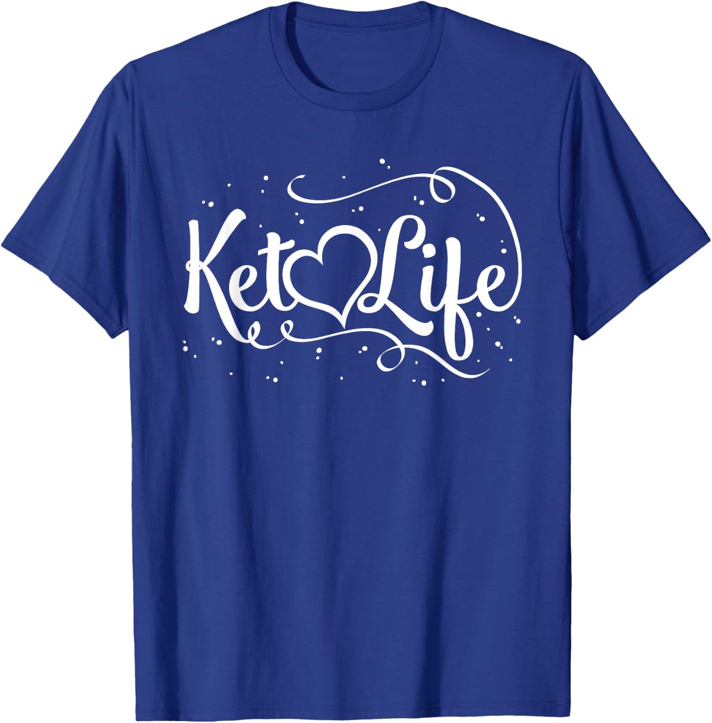 Funny Keto Shirt Ketones Fitness Ketogenic Ketosis Diet T-Shirt - T-Shirt | Royal