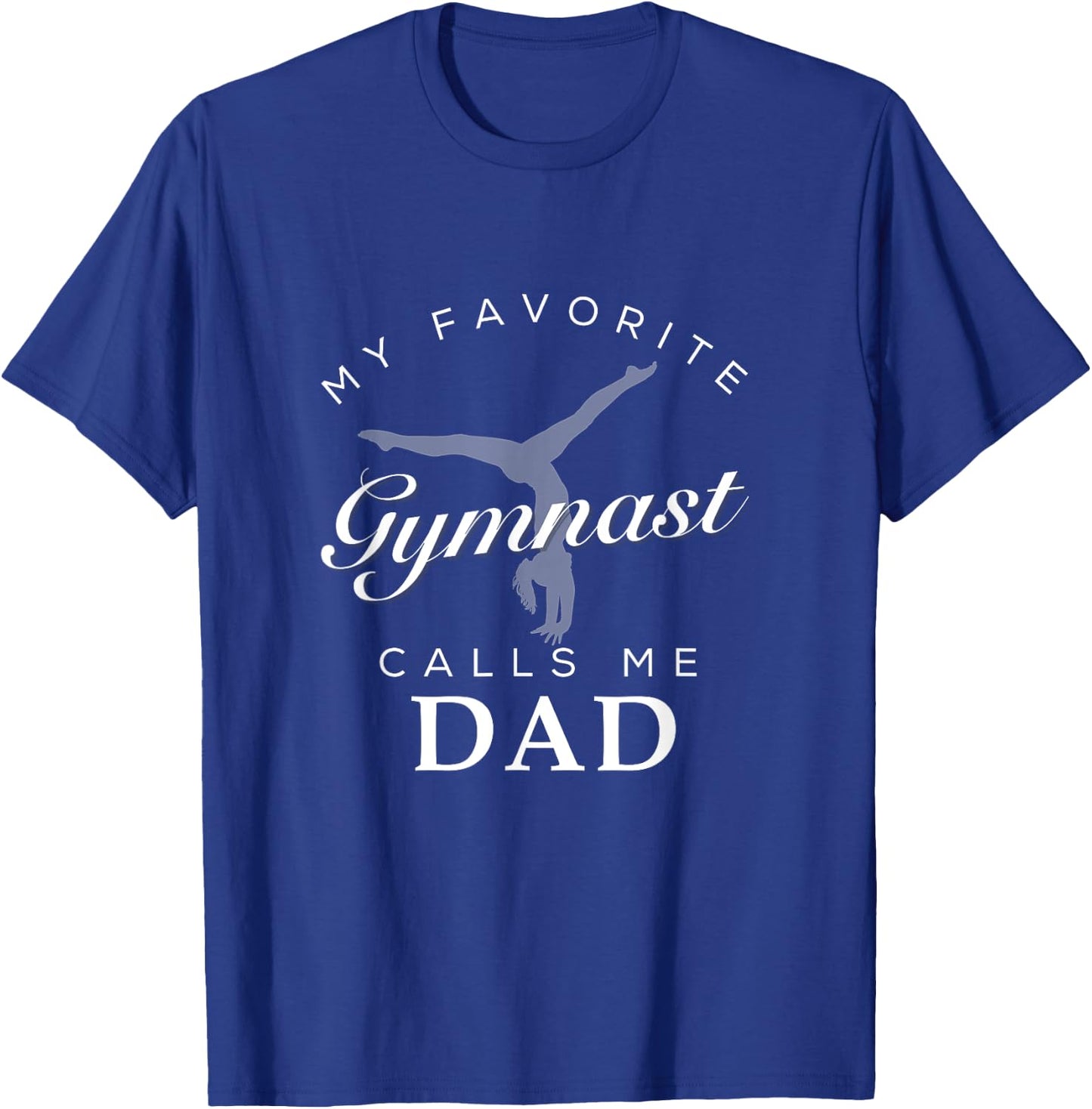 Gymnastics Dad and Daughter Shirt Birth Day T-Shirt - T-Shirt | Royal