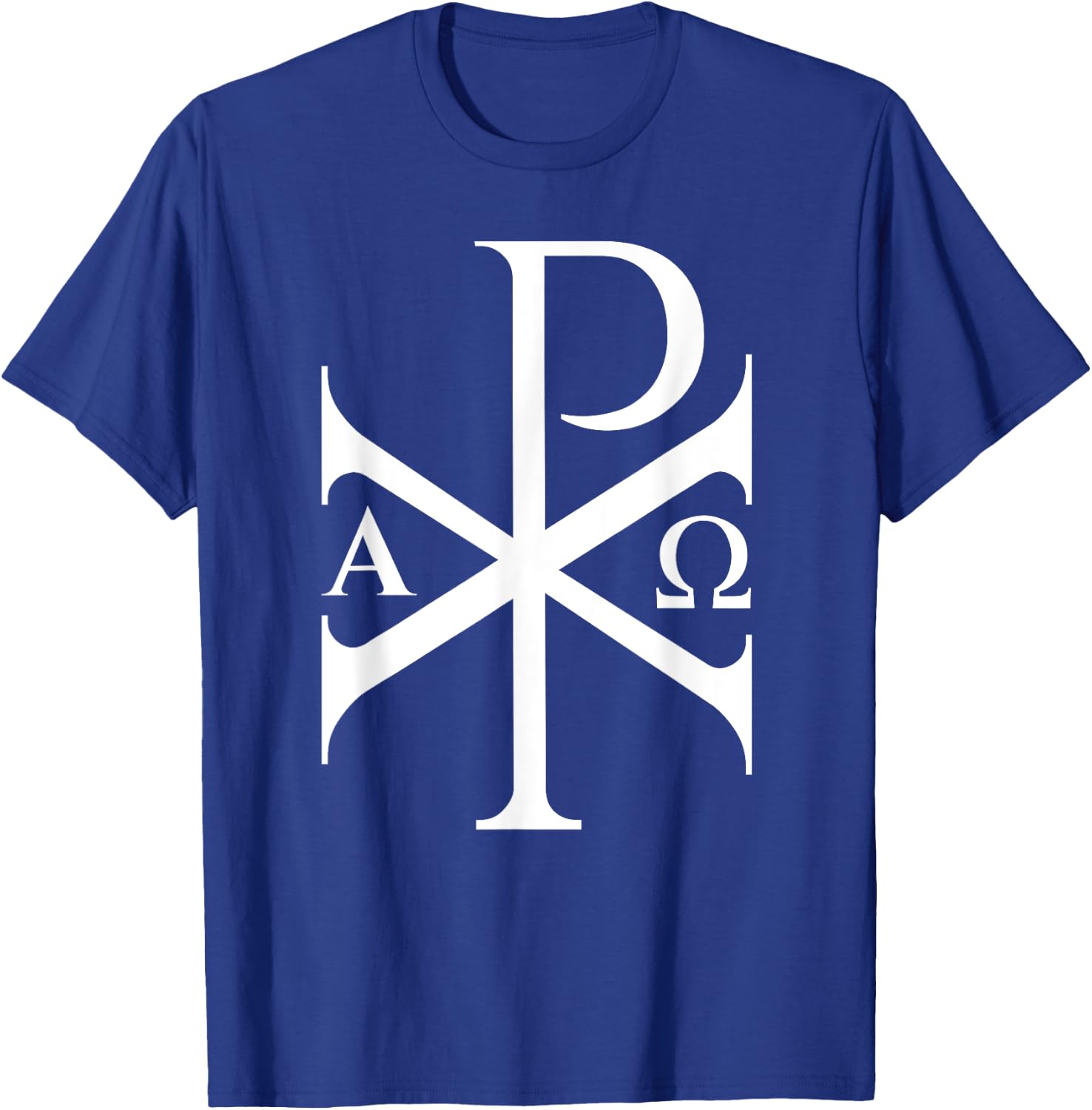 Chi Rho Alpha Omega Byzantine and Christian History T-Shirt - T-Shirt | Royal