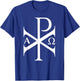 Chi Rho Alpha Omega Byzantine and Christian History T-Shirt - T-Shirt | Royal