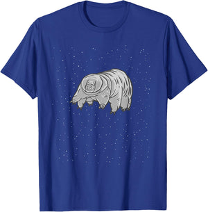 Funny Science Shirt - Water Bear Tardigrade In Space T-Shirt - T-Shirt | Royal