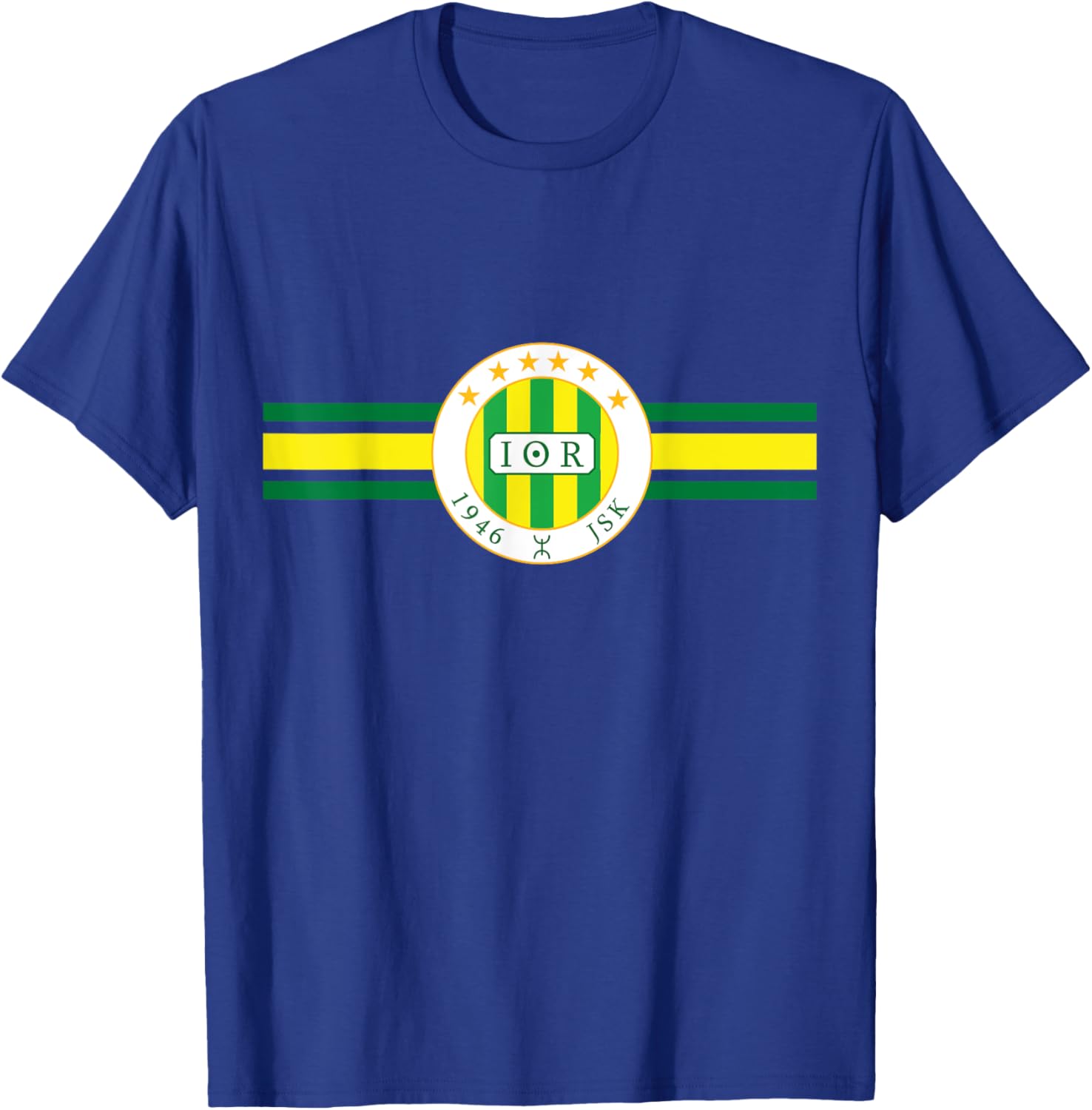 Youth Sportive Kabylie js Kabylie Algeria Tamazight , Black, S T-Shirt - T-Shirt | Royal