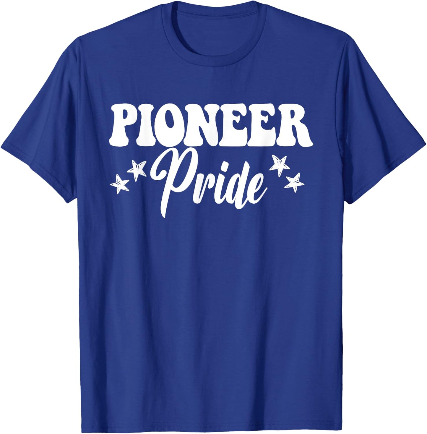 Pioneer Pride High School Pioneers Sports Team Pioneers T-Shirt - T-Shirt | Royal