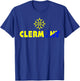 Pride Gift Rugby Clermont Supporter Player Yellow And Blue , Black, S T-Shirt - T-Shirt | Royal