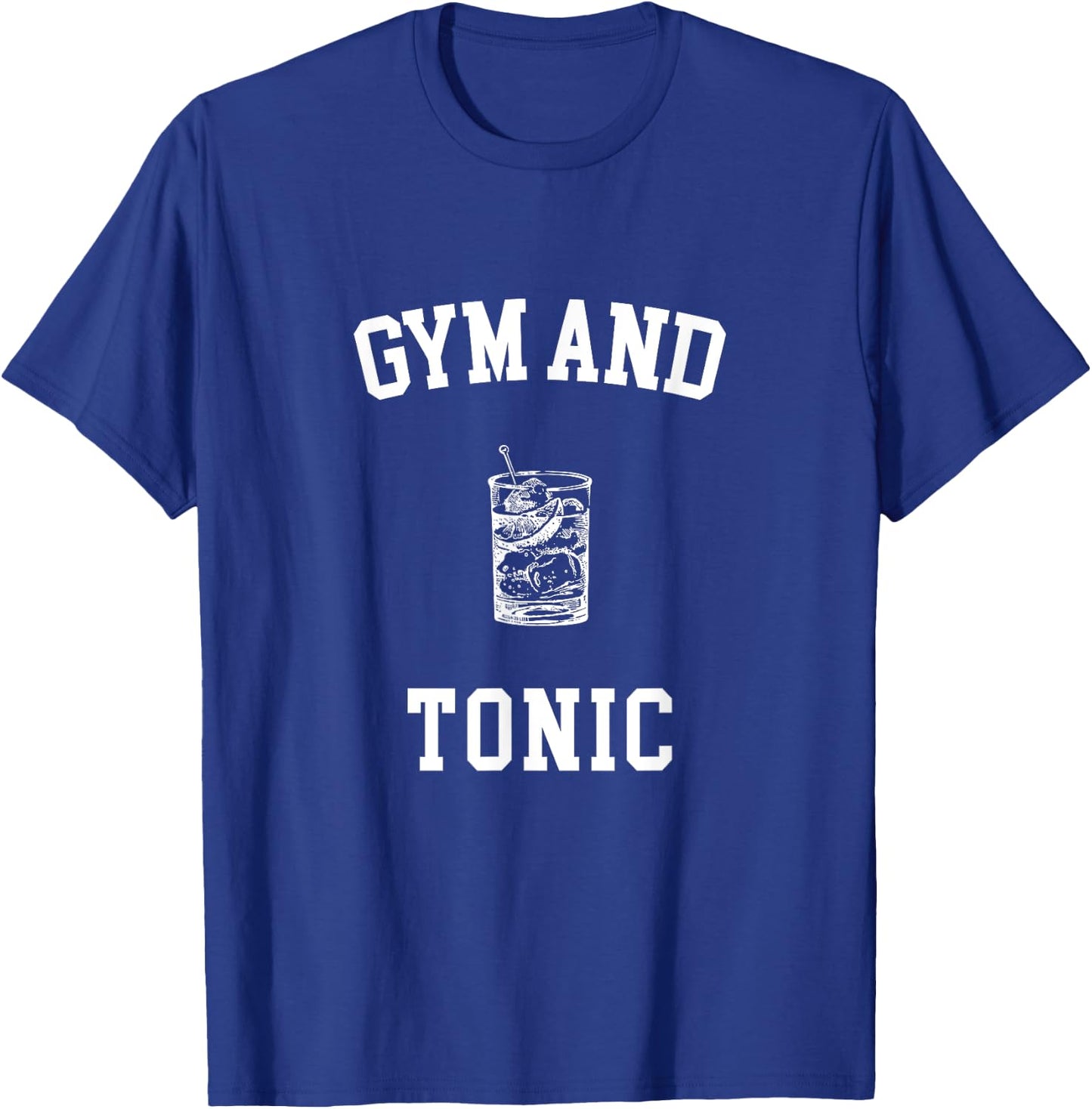 Funny Gym and Tonic Cute Workout T-Shirt - T-Shirt | Royal