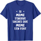 Name Si Mimi t'énerve Humour Custom Name Mimi , Black, Female X-Small T-Shirt - T-Shirt | Royal