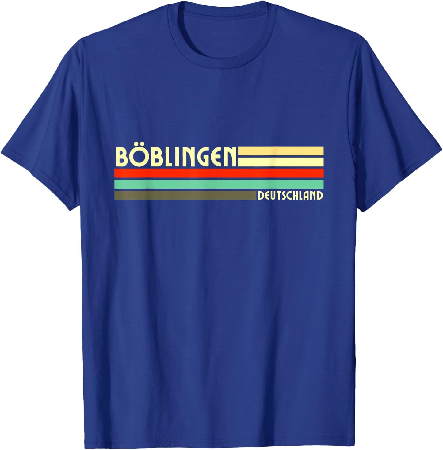 Retro Vintage Böblingen T-Shirt - T-Shirt | Royal