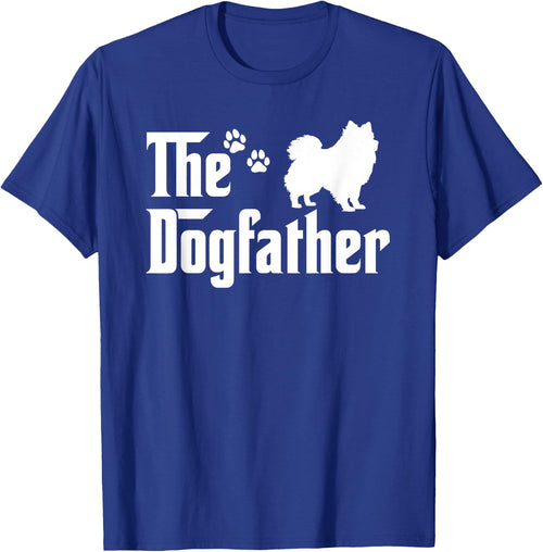 The Dogfather Fathers day Gift Dad Dog Lover Pomeranian Men Women Girls Kids