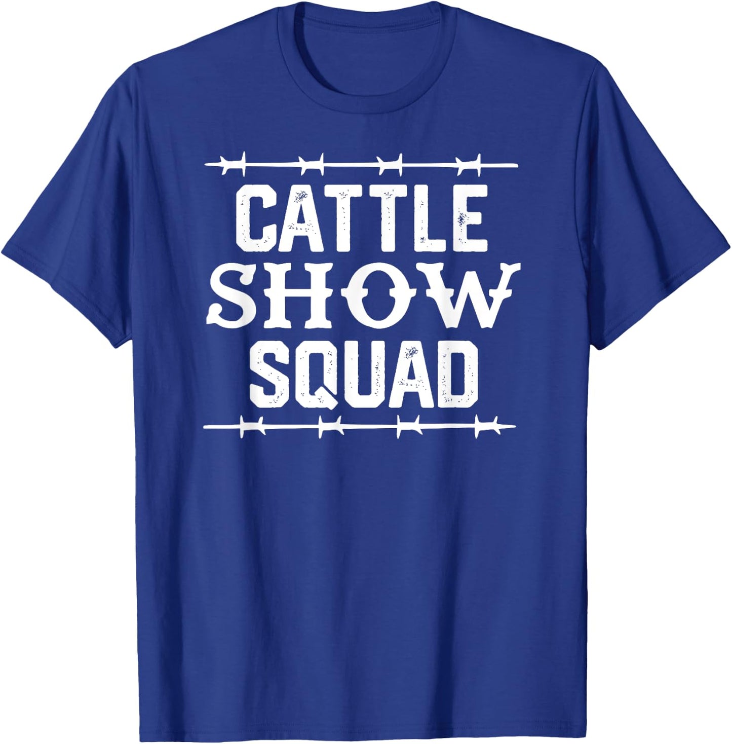 Cattle Show Squad T-Shirt - T-Shirt | Royal
