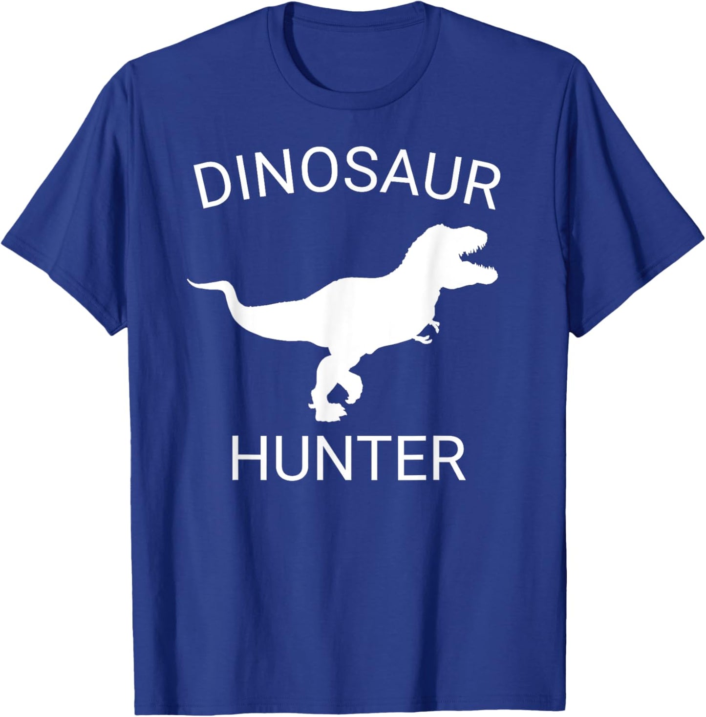 Dinosaur Hunter T-Rex T-Shirt - T-Shirt | Royal