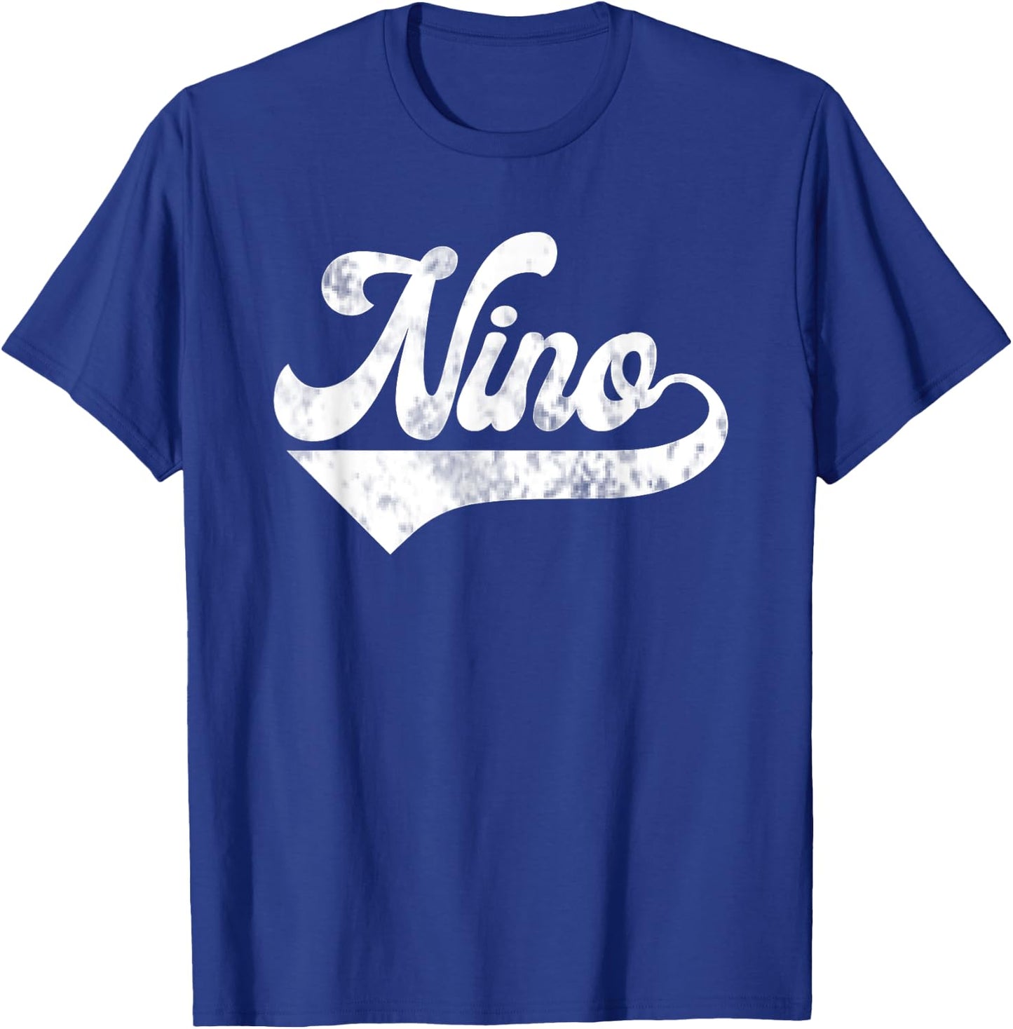 Nino Vintage Retro Father's Day for Papa Godfather T-Shirt - T-Shirt | Royal