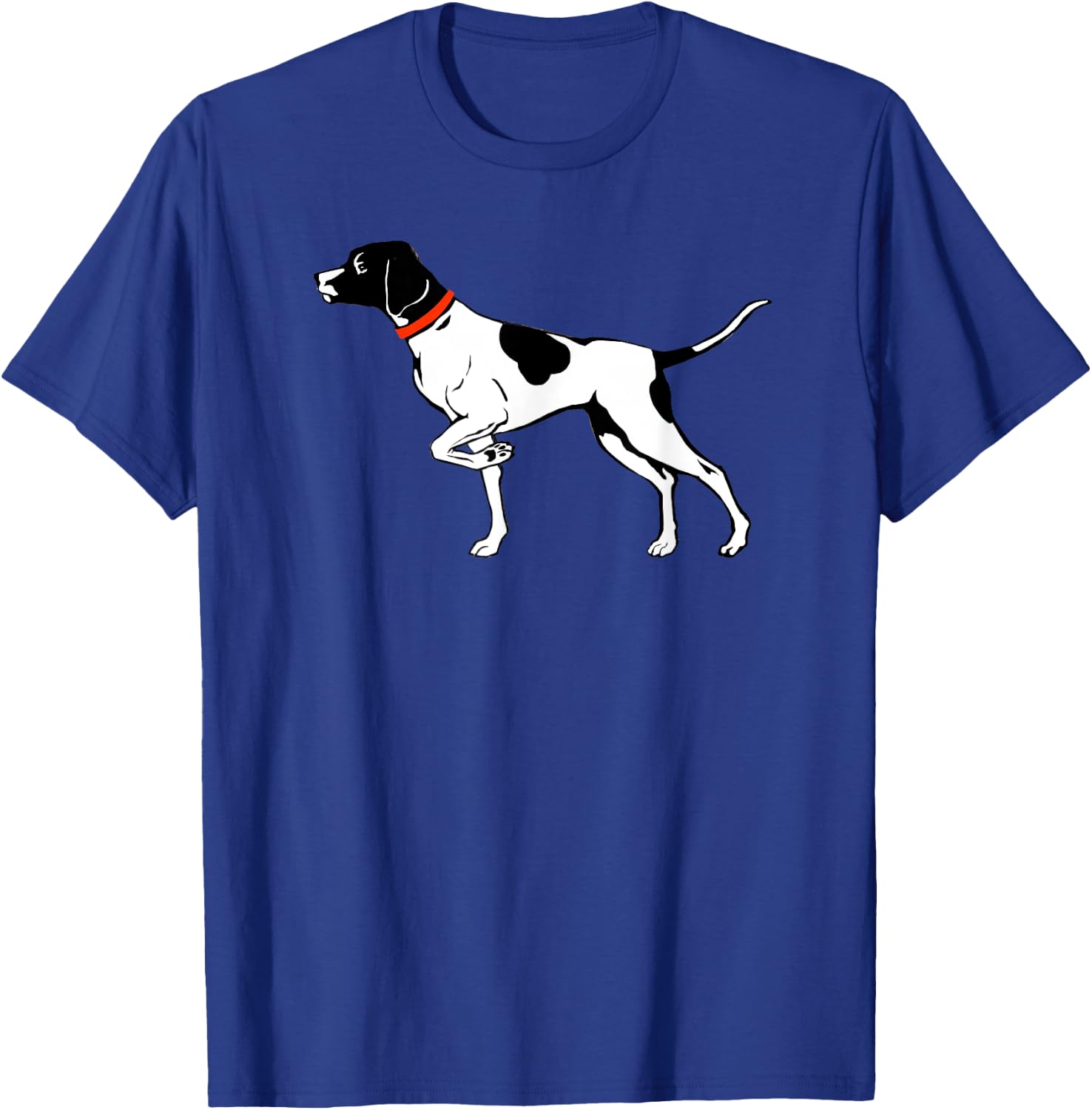 Pointer Dog Shirt English Pointer Pointing Bird Dog Women Girls Kids T-Shirt - T-Shirt | Royal