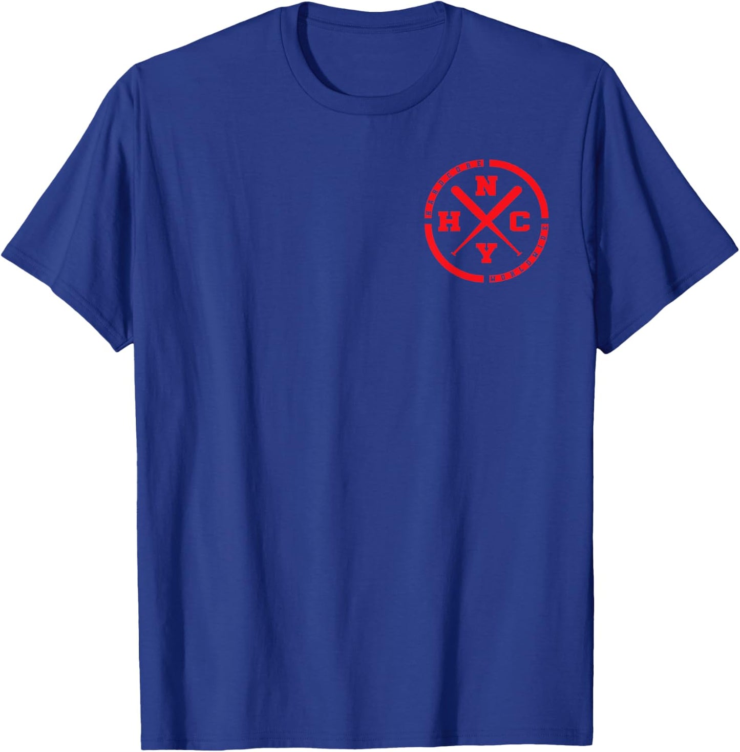 NYHC red New York Hardcore T-Shirt - T-Shirt | Royal