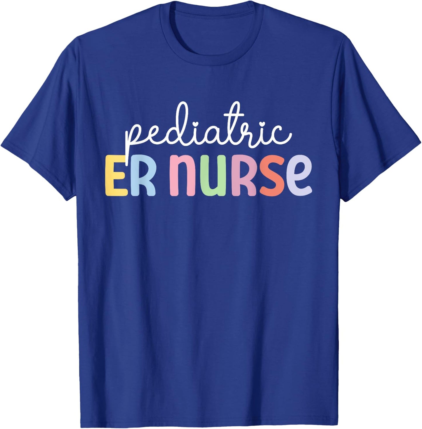 Pediatric ER Nurse Best Pediatric Emergency Nurse T-Shirt - T-Shirt | Royal