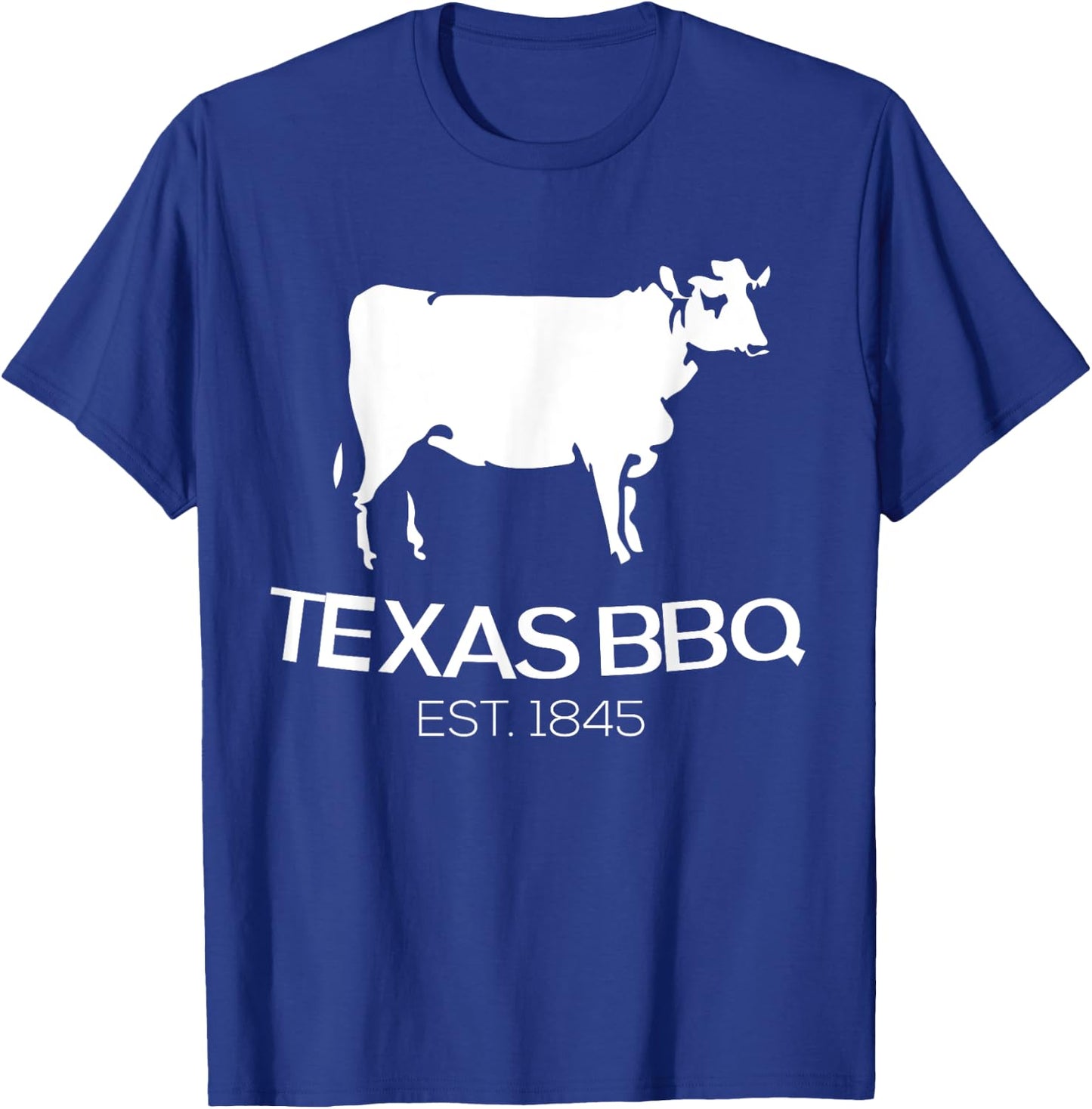 BBQ Texas Style T-Shirt - T-Shirt | Royal