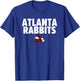 Atlanta Rabbits Logo Bold HS T-Shirt - T-Shirt | Royal