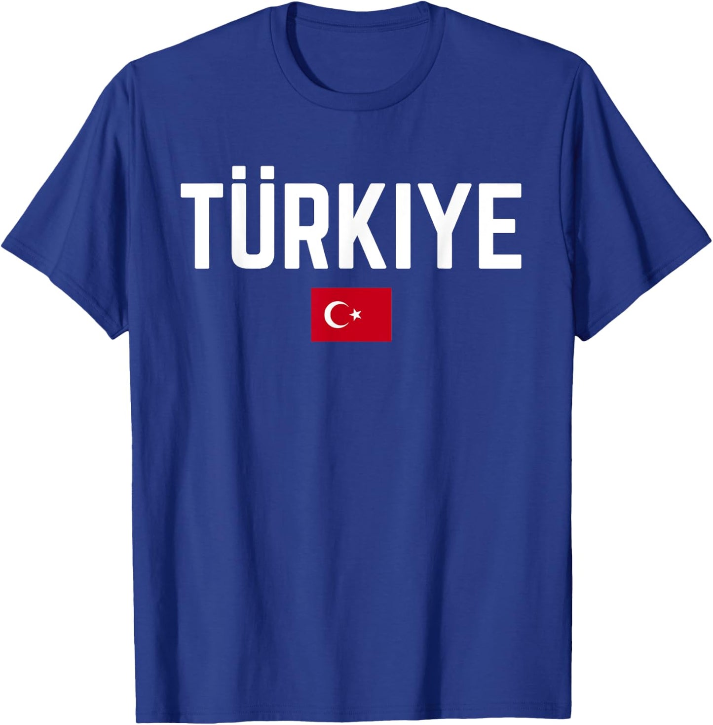 TÜRKIYE TÜRKEI Flagge | Damen Herren Kinder TÜRKEI T-Shirt - T-Shirt | Royal