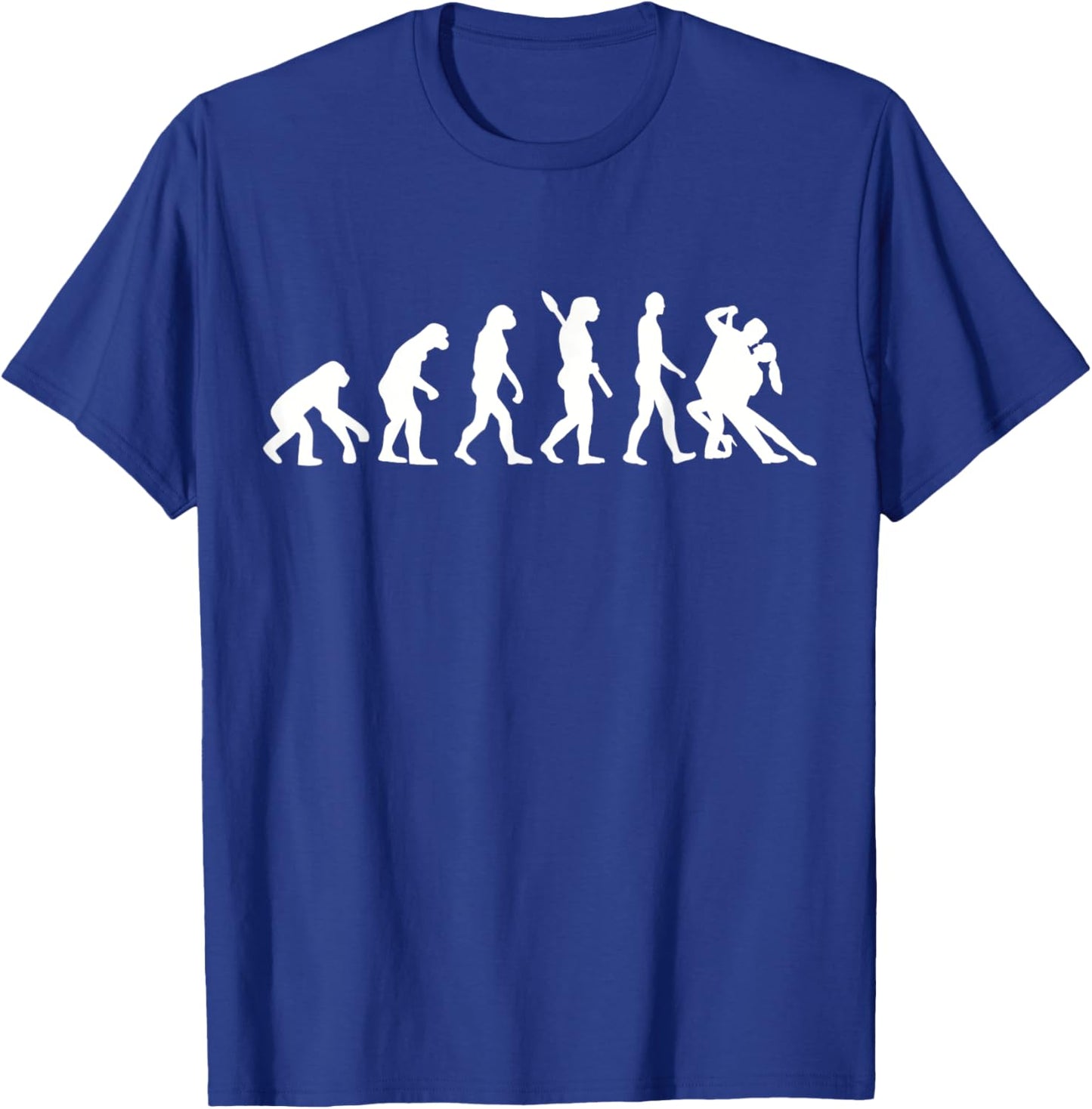 Evolution Tango dancing T-Shirt - T-Shirt | Royal
