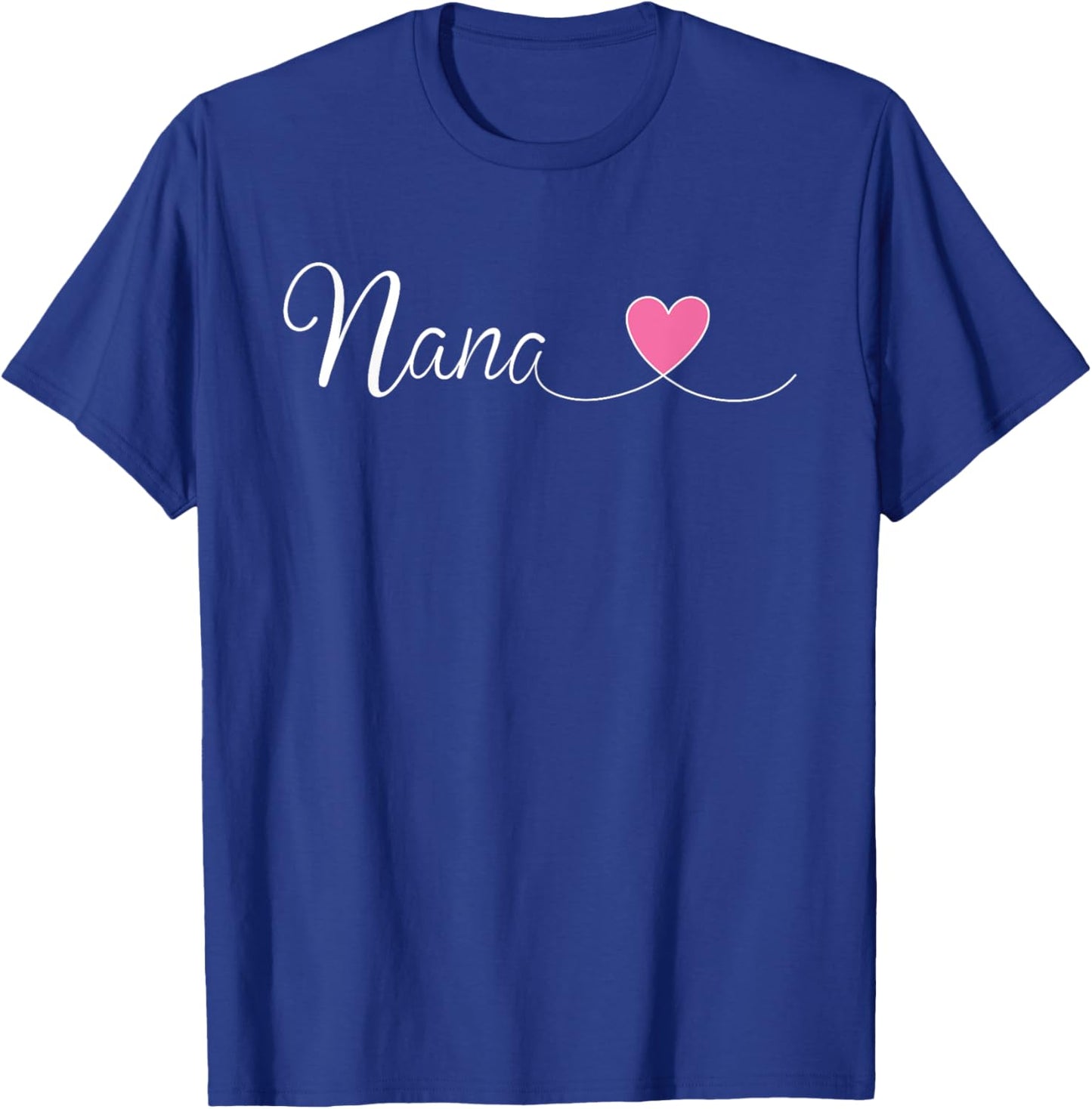 Nana For Grandma Grandmother Women Christmas Mothers Day T-Shirt - T-Shirt | Royal