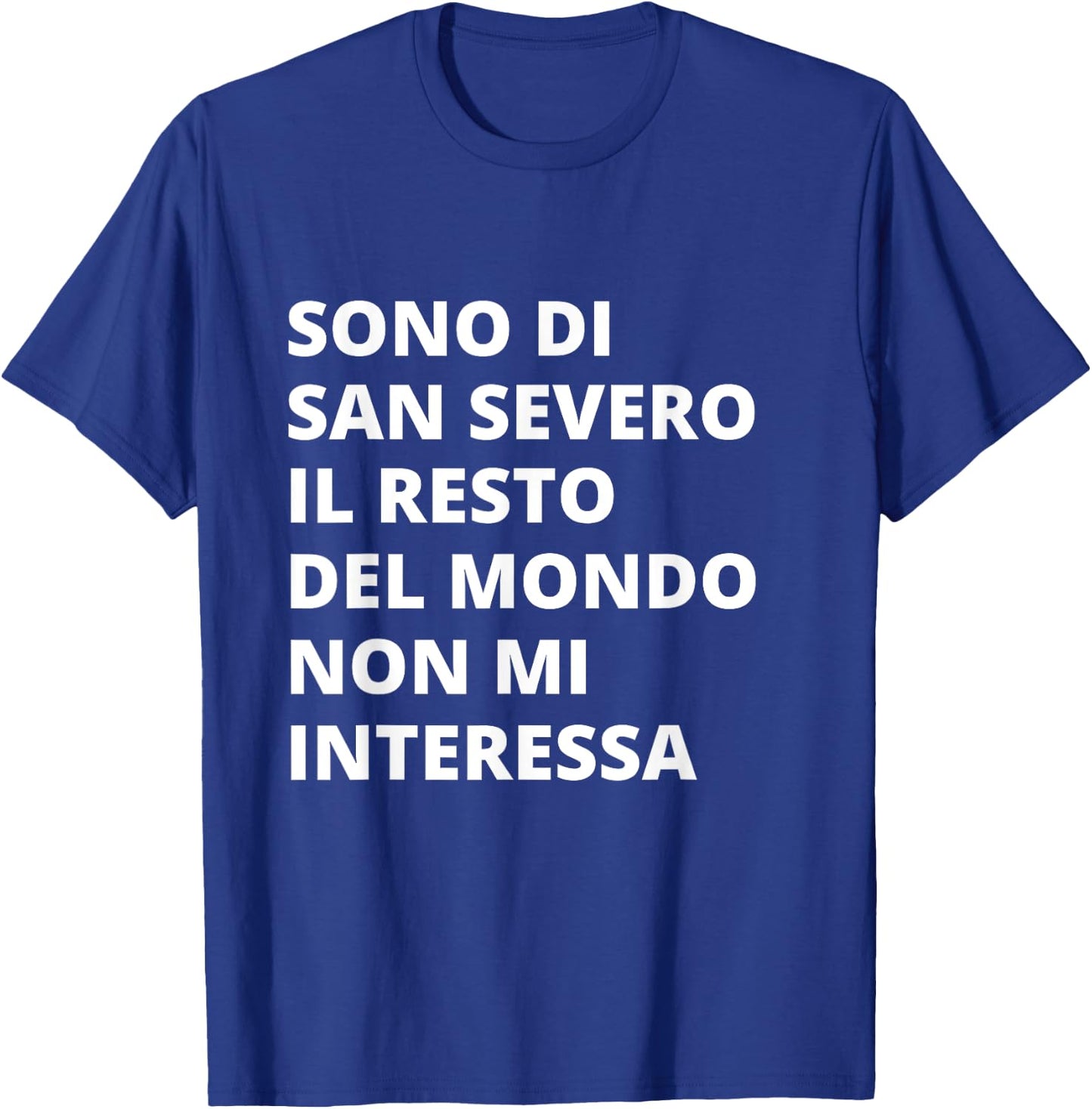 San Severo Città Simpatica Uomo Donna Bambino Souvenir T-Shirt - T-Shirt | Royal