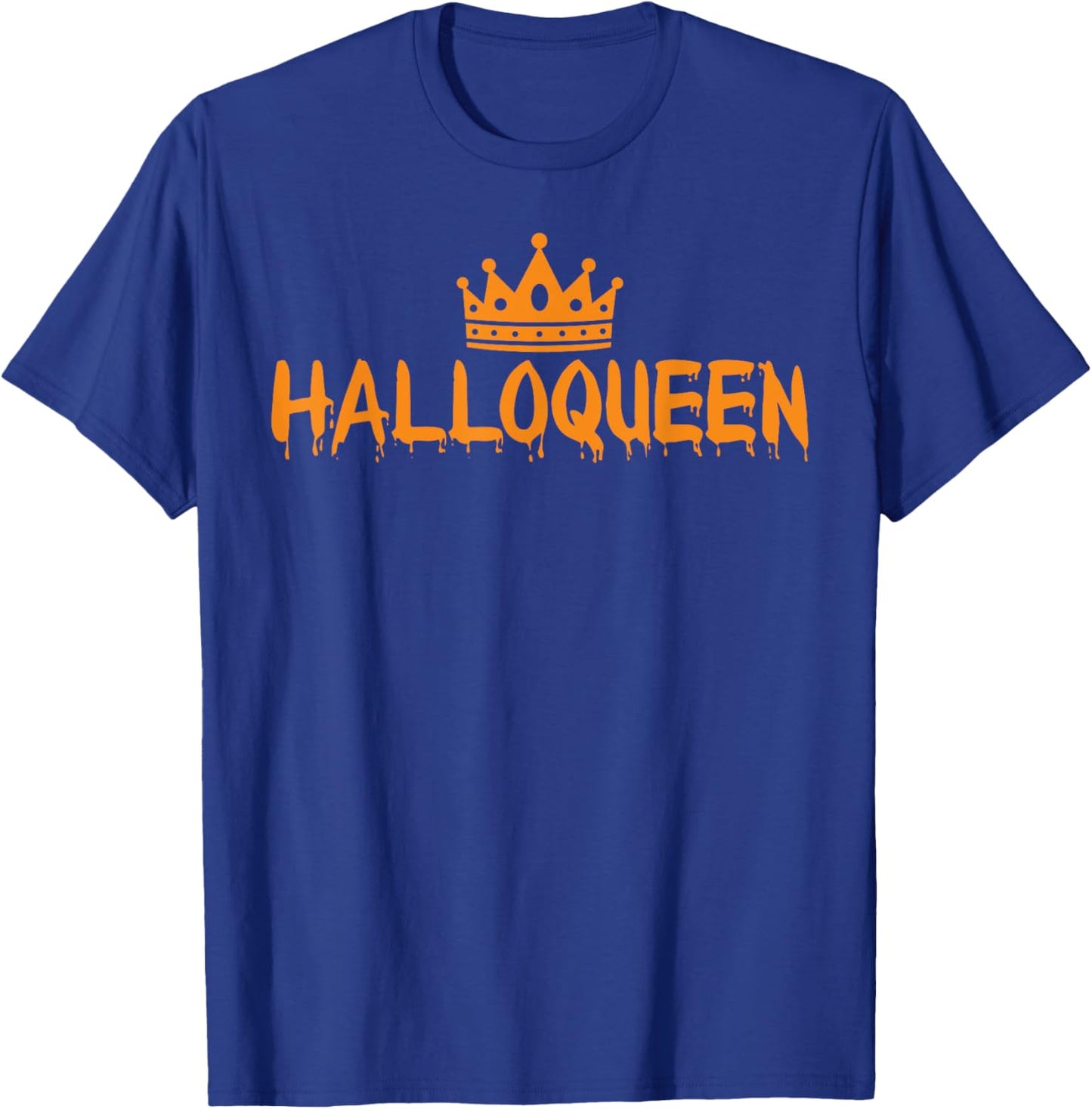 Halloqueen Women's Halloween Crown Queen T-Shirt - T-Shirt | Royal