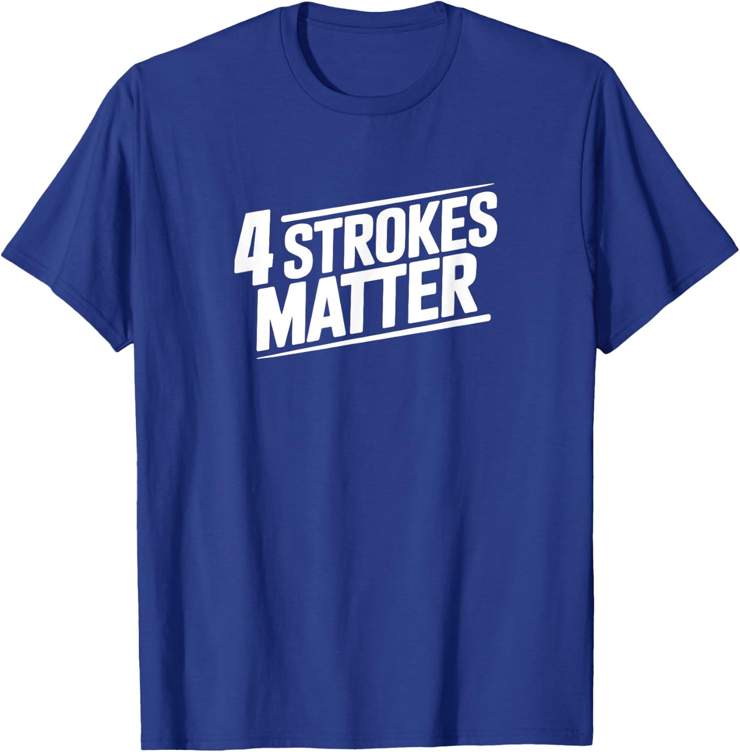 4-Takt Matter. Dirt Bike Hard Enduro Motocross T-Shirt - T-Shirt | Royal