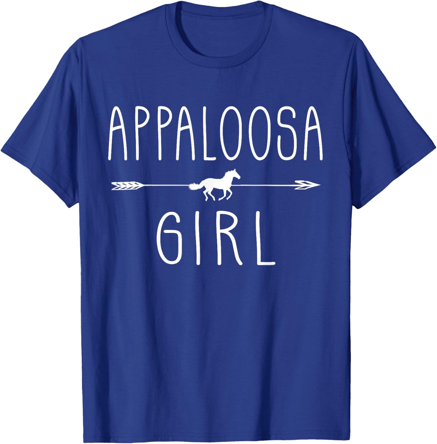Appaloosa Horse Girl Shirt Gifts Horses Talk Derby To Me T-Shirt - T-Shirt | Royal