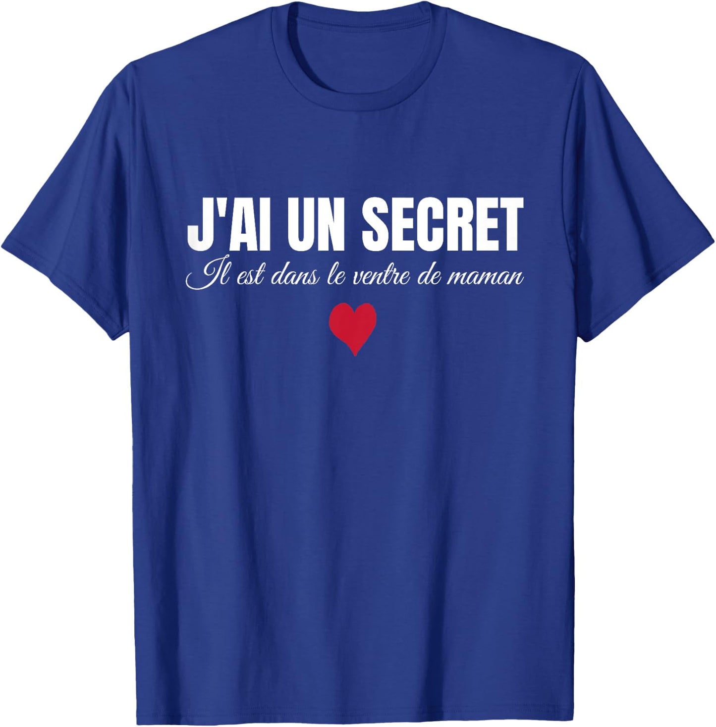 Child Child Je ai un Secret, Future Big Brother, Future Big Sister , Black, 2 T-Shirt - T-Shirt | Royal