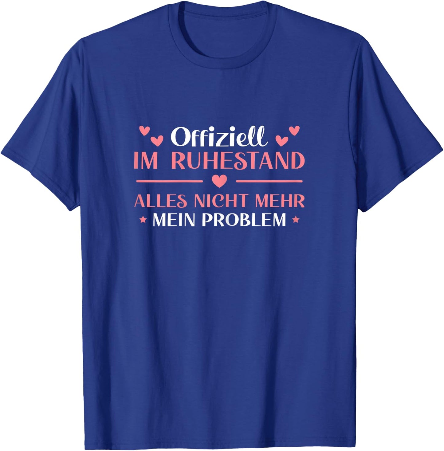 Damen Ruhestand Arbeitskollegin im Rentenalter Rentnerin T-Shirt - T-Shirt | Royal
