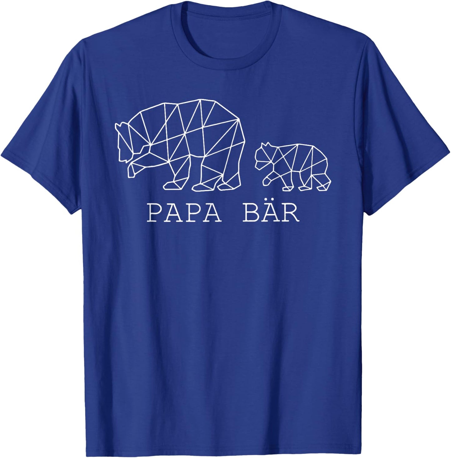 Bester Papa Bär Vater Vatertag lustig Geburtstag , black T-Shirt - T-Shirt | Royal