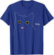 Cat Blep Men Women T-Shirt - T-Shirt | Royal