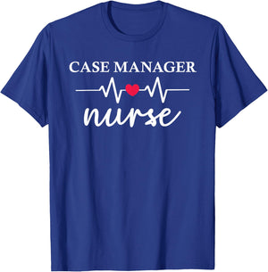 Nurse Case Manager Nursing Case Management RN T-Shirt - T-Shirt | Royal