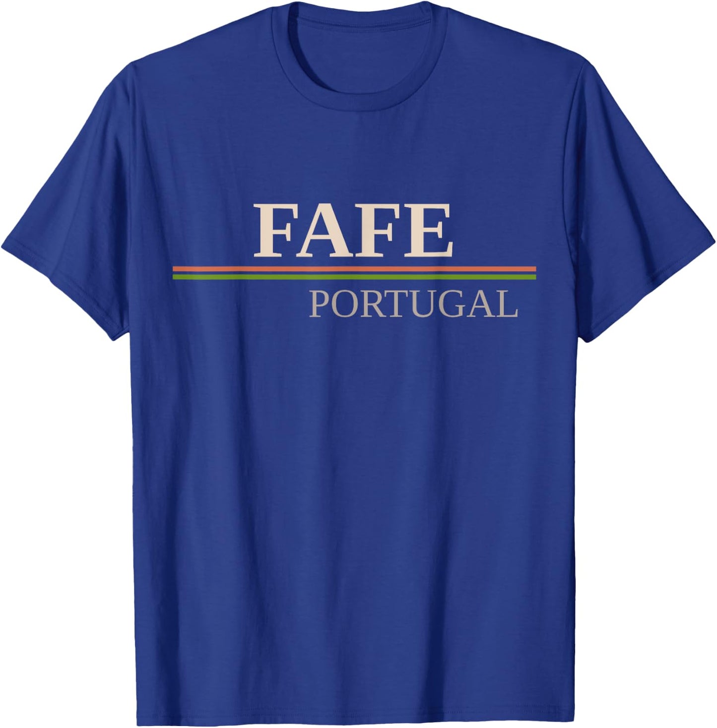 Fafe Portugal , Black, S T-Shirt - T-Shirt | Royal