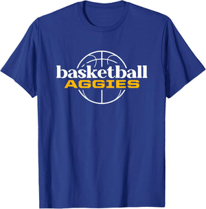 Jackson Aggies Basketball T-Shirt - T-Shirt | Royal