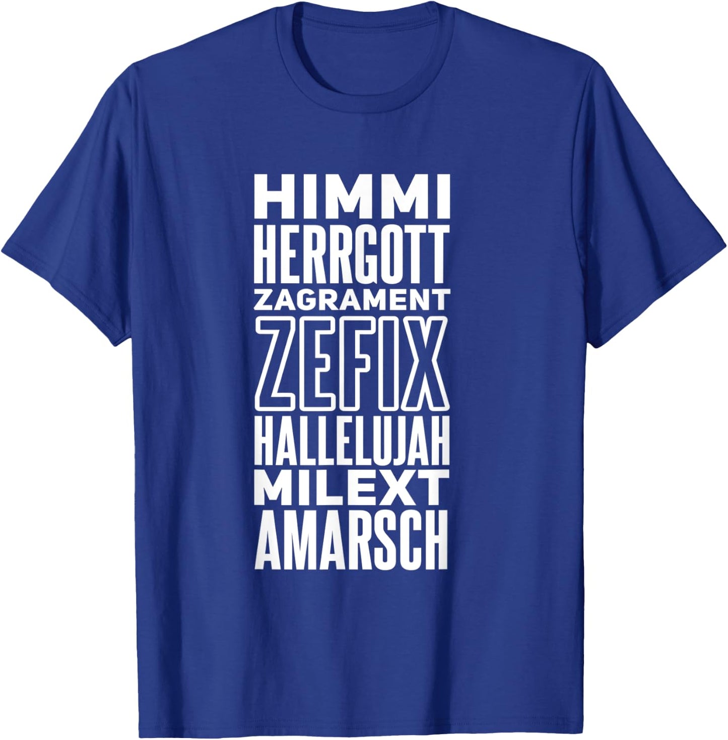 Witziges bayerisches Dialekt Spruch Motiv für Bayern T-Shirt - T-Shirt | Royal