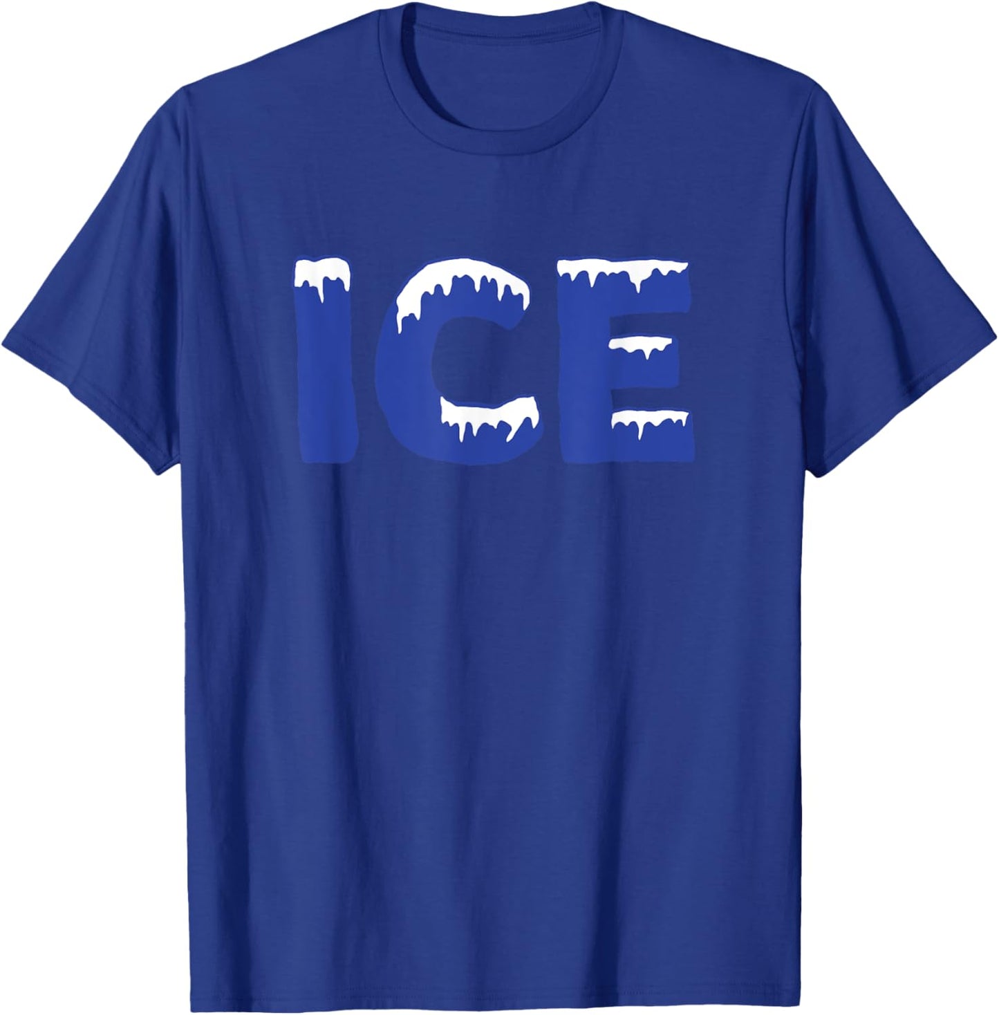 Funny Family Halloween Costume Shirt - Ice and Baby T-Shirt - T-Shirt | Royal