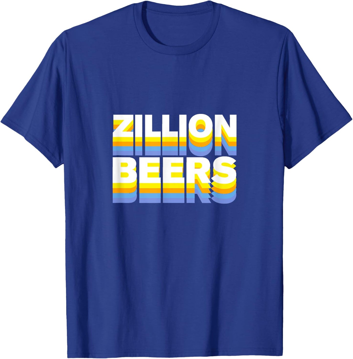 Barstool Sports Zillion Beers T-Shirt - T-Shirt | Royal