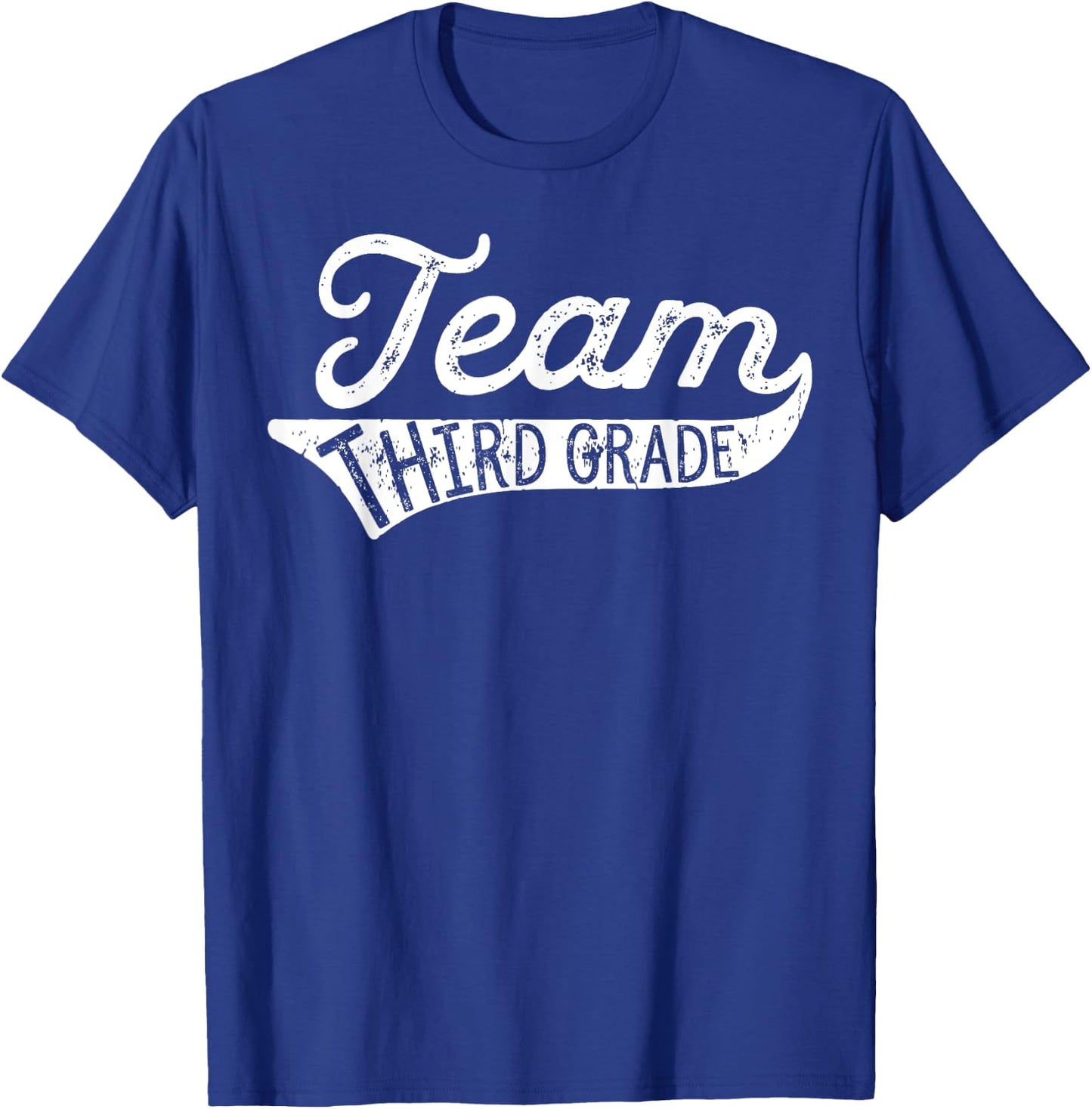 Team Third Grade - Student Teacher Back to School T-Shirt - T-Shirt | Royal