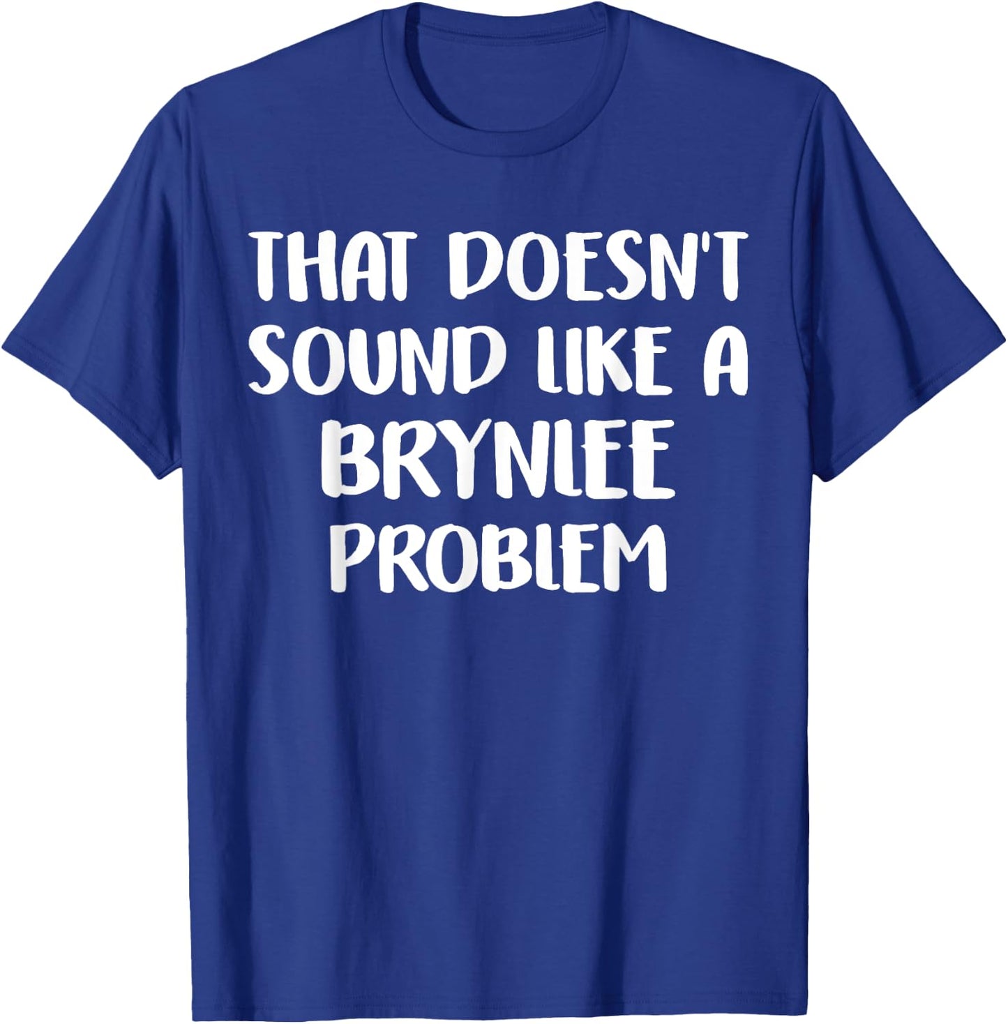 BRYNLEE Personalized Cute Flower Girls BRYNLEE Name T-Shirt - T-Shirt | Royal