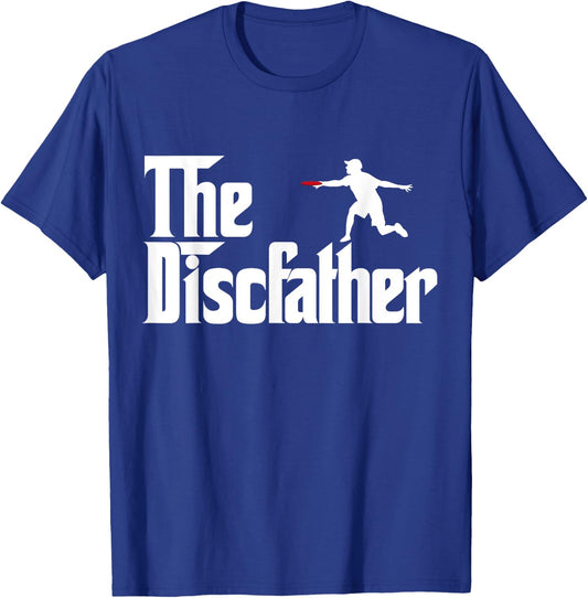The Disc Golf Father Gift Retro Father's Day T-Shirt - T-Shirt | Royal
