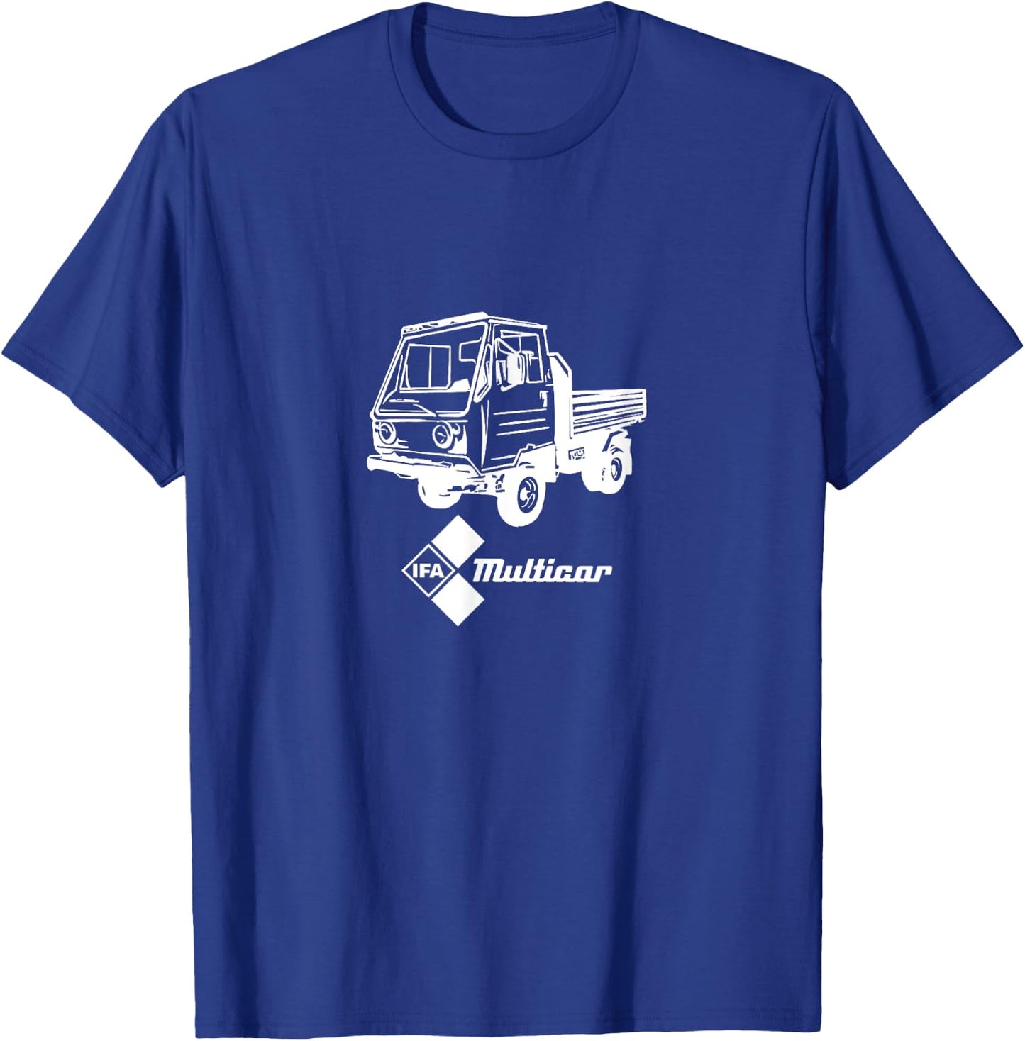 Multicar IFA DDR East German Commercial Vehicle M22 M25 M26 Dumper , black T-Shirt - T-Shirt | Royal