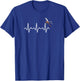 Dragonfly Heartbeat T-Shirt - T-Shirt | Royal