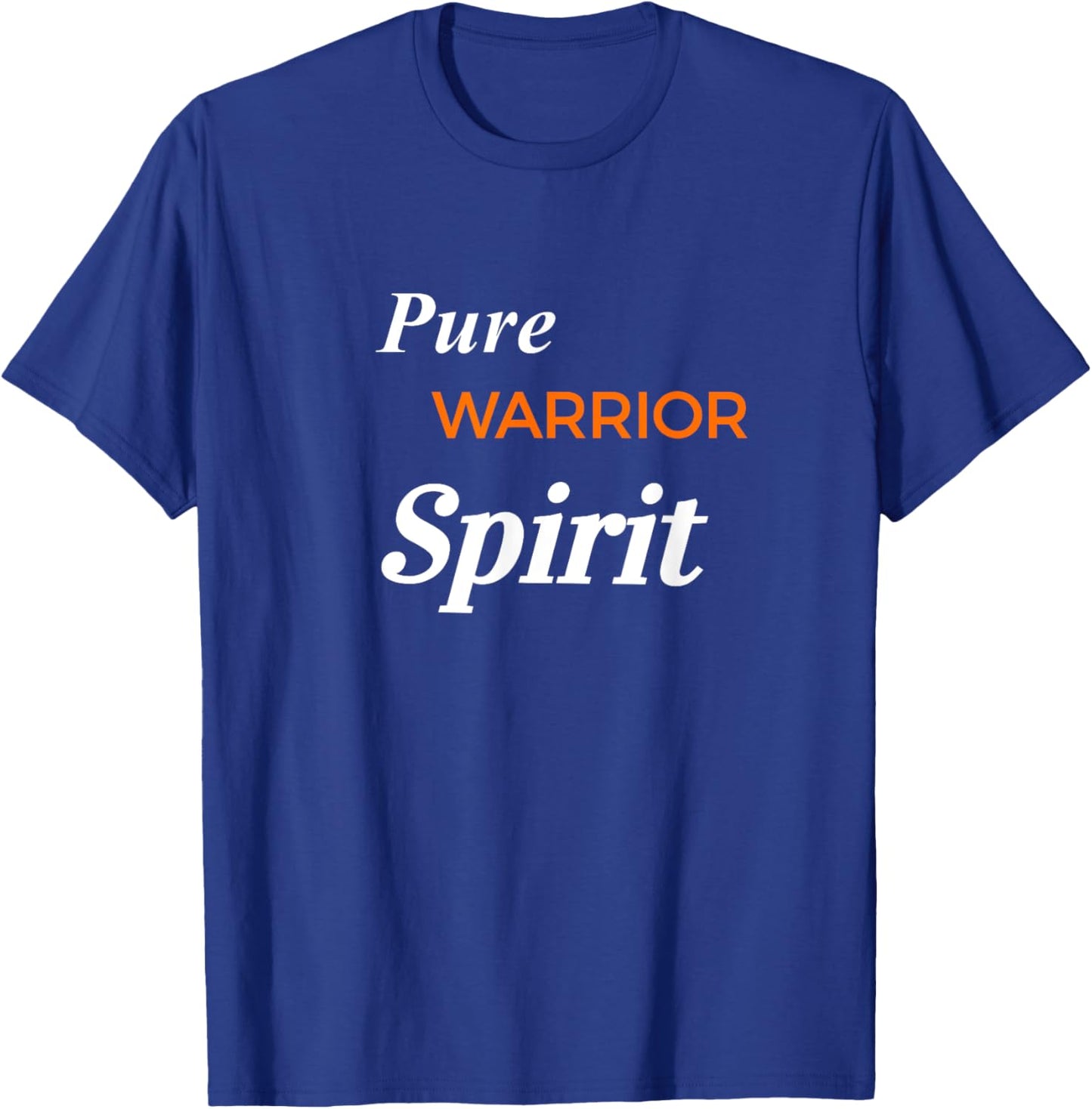 Pure Warrior Spirit T-Shirt - T-Shirt | Royal