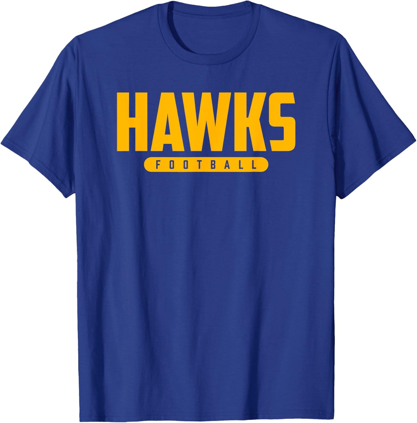 North Harford Hawks Football T-Shirt - T-Shirt | Royal