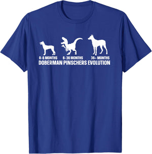 Dog Lover Quote for a Doberman Pinscher Owner T-Shirt - T-Shirt | Royal