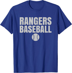 Vista Ridge Rangers Baseball T-Shirt - T-Shirt | Royal