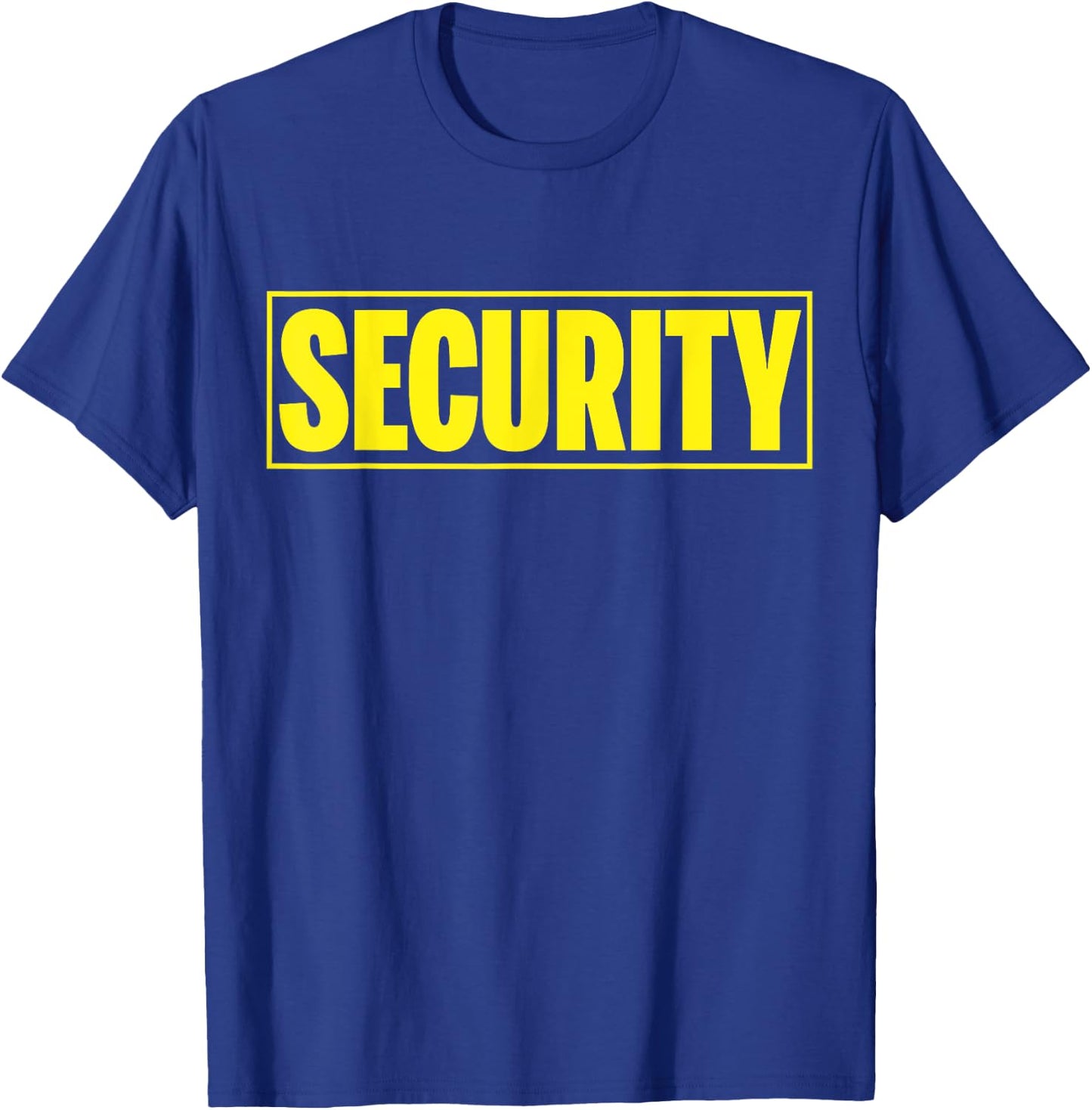 Security Shirt | Security Guard Kostüm | Security Officer T-Shirt - T-Shirt | Royal