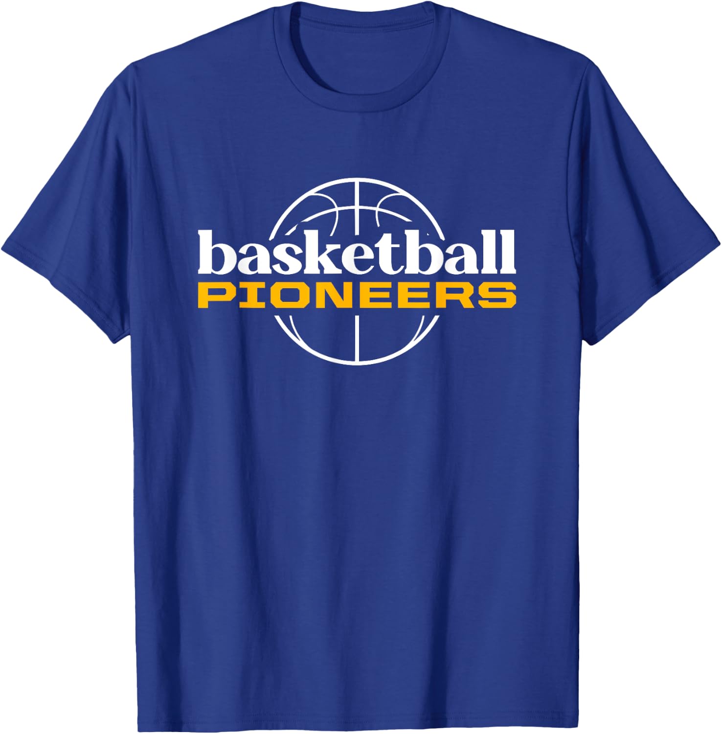 Big Sandy Pioneers Basketball T-Shirt - T-Shirt | Royal